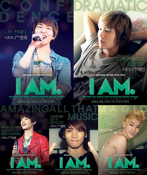 080412 SHINee "I AM" posters  201204090850531002_1