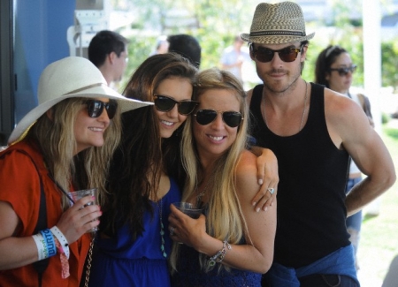 Nina and Ian attend Burton Snowboards Coachella Pool Party And BBQ Normal_014