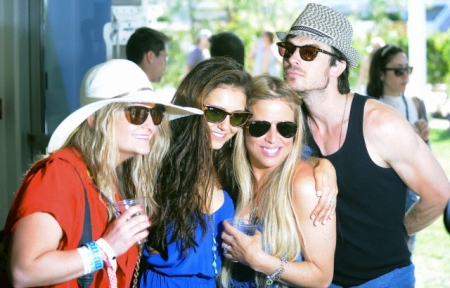 Nina and Ian attend Burton Snowboards Coachella Pool Party And BBQ Normal_016