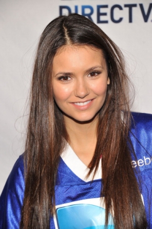 Nina Dobrev & Candice Accola at DIRECTV's Sixth Annual Celebrity Beach Bowl 2-4-2012 Normal_001