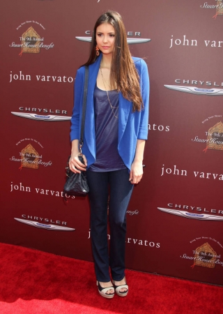 Nina Dobrev at 9th Annual John Varvatos Stuart House Benefit - Page 2 Normal_031