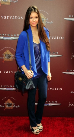 Nina Dobrev at 9th Annual John Varvatos Stuart House Benefit - Page 2 Normal_033