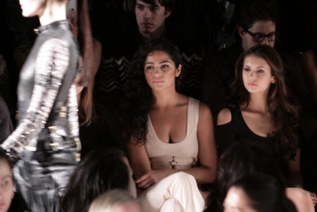 Nina Dobrev at Mercedes-Benz Fashion Week-Venexiana & Herve Leger Normal_007