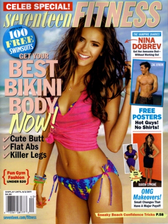 Nina Dobrev for Seventeeen Fitness Edition Normal_001