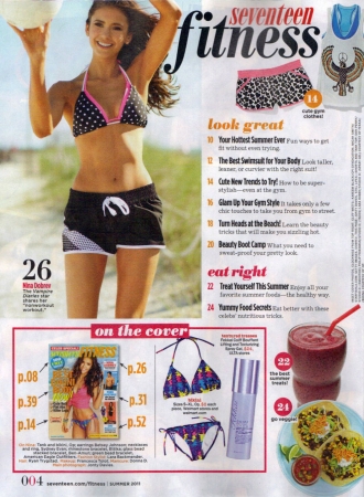 Nina Dobrev for Seventeeen Fitness Edition Normal_002