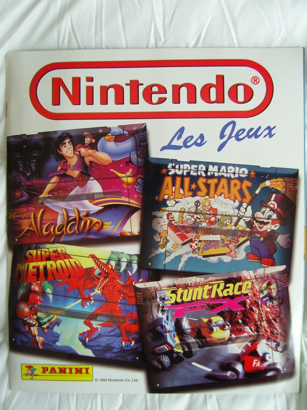 Sega Super Play Panini-Nintendo