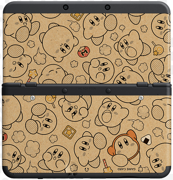 New Nintendo 3DS cover plates Kirby-cover-plate