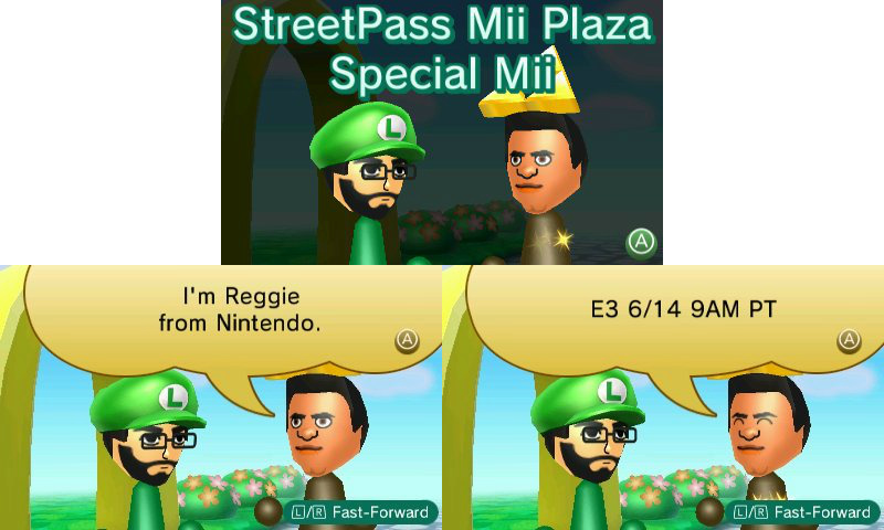 Nintendo 3DS - Page 17 Reggie-streetpass-mii-plaza-1