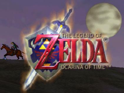 The legend of Zelda: Ocarina of time Zelda64OOT_titreGros