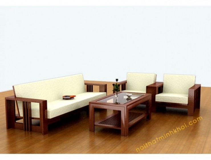 sofa - Ghế Sofa Gỗ Đẹp Tại TP HCM Ghe-sofa-go001