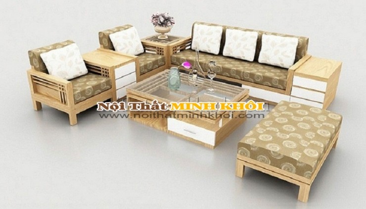 sofa - Ghế Sofa Gỗ Đẹp Tại TP HCM Ghe-sofa-go014