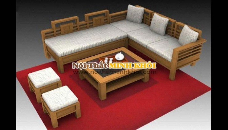 sofa - Ghế Sofa Gỗ Đẹp Tại TP HCM Ghe-sofa-go018