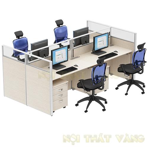 Sử dụng vách ngăn fami cho văn phòng thêm sang trọng, cao cấp Vach-ngan-go-kinh-vnkg04_3421