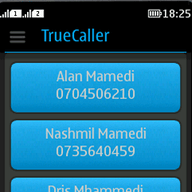 افضل برامج نوكيا اشا لعام  2014 Truecaller