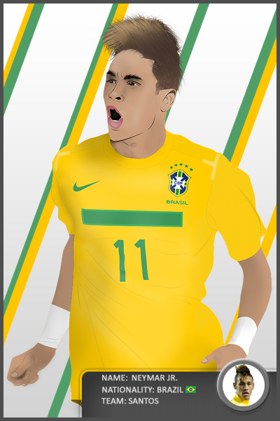 Neymar Vector by D925 Neymarvectorfull