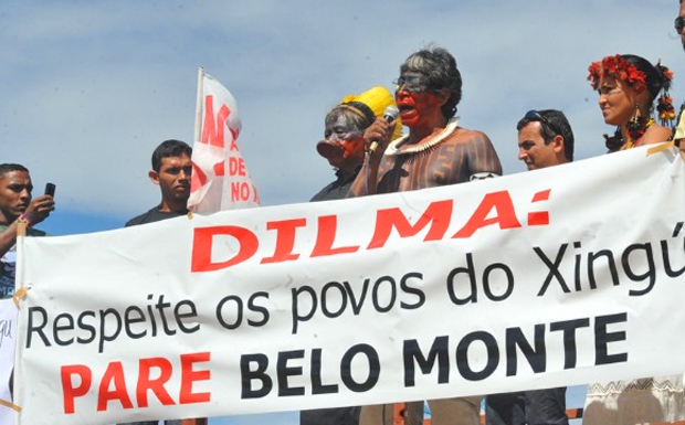 40.000 INDIGENAS DE BRASIL NO TENDRAN DONDE VIVIR, POR CONSTRUCCION DE HIDROELECTRICA MAS GRANDE DEL MUNDO Protesto_belomonte22