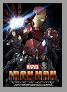 MADHOUSE fará o filme Iron Man: Rise of Technovore. IM-DTV-Key-Art-217x300