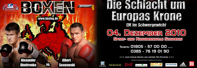 HW Hell: Sosnoski vs Dimitrenko Saturday 12/4 UniversumPosterGrande4