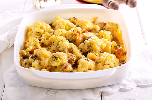 Looking for Keto Side Dishes - these fifteen sure look good! Cauliflower-and-zucchini-cheese-bake