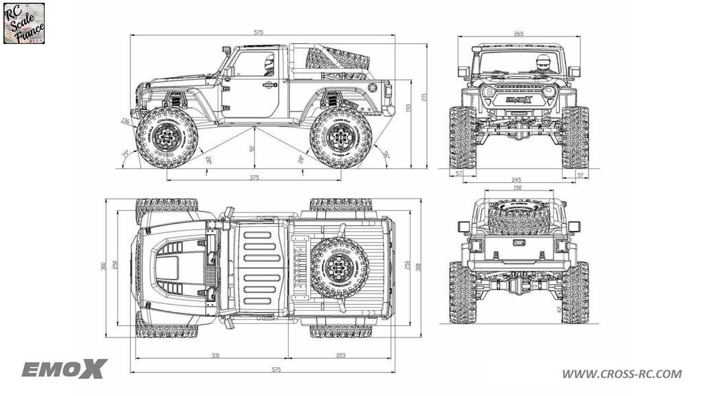 RC Scale france - Portail Cross-RC-EMOX-06