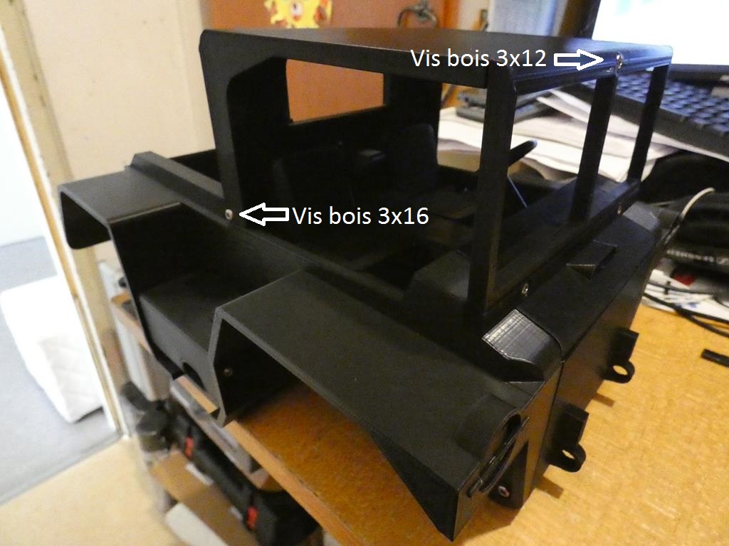 Etapes de construction du Gama Goat en 3D. Gama-180