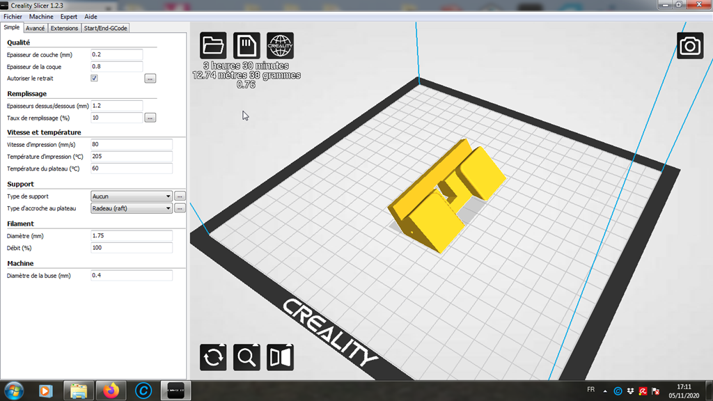 Etapes de construction du Gama Goat en 3D. Piece-02