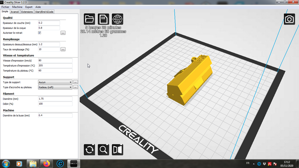 Etapes de construction du Gama Goat en 3D. Piece-08