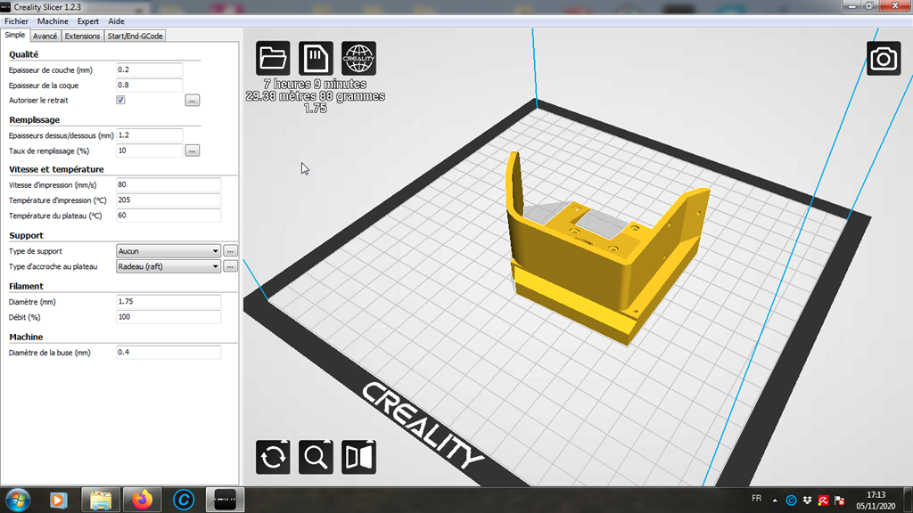 Etapes de construction du Gama Goat en 3D. Piece-13