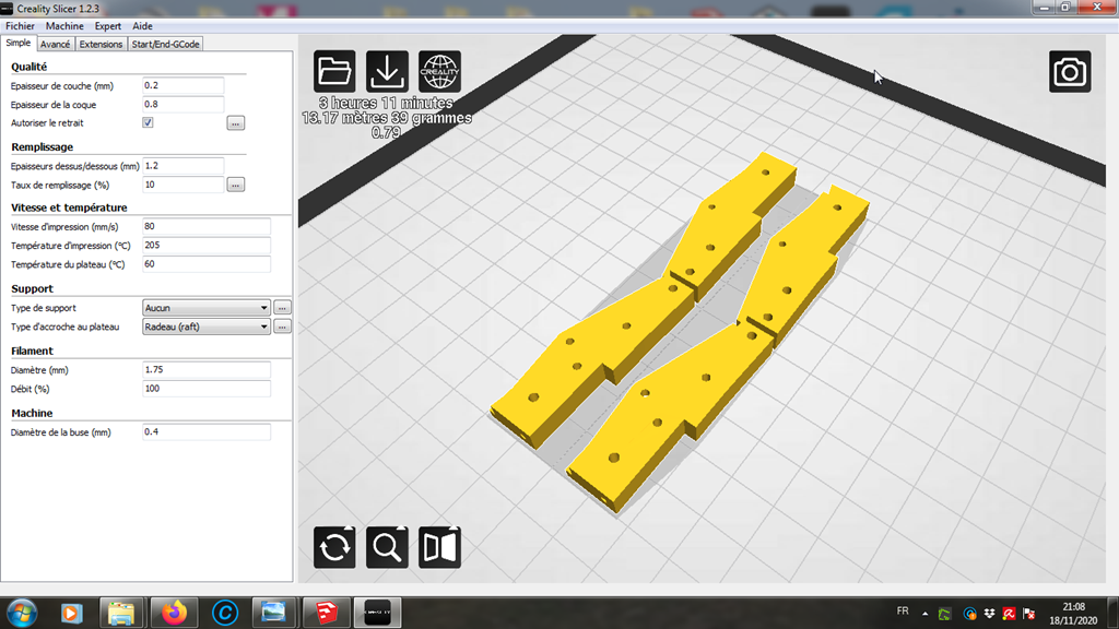 Etapes de construction du Gama Goat en 3D. Piece-16