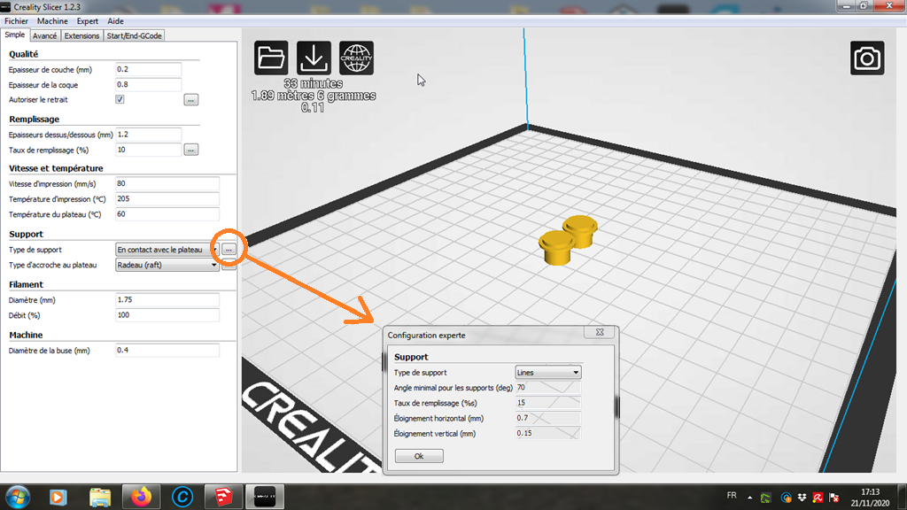 Etapes de construction du Gama Goat en 3D. Piece-19