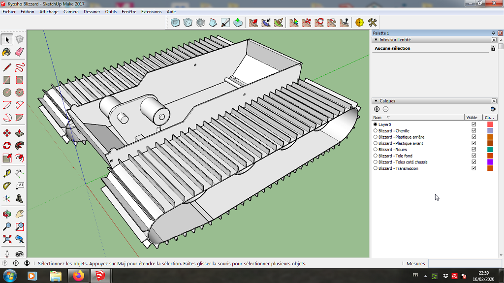 [Sketchup SKP] Kyosho Blizzard Kyosho_Blizzard_1