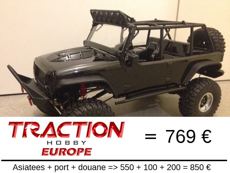 Traction Hobby Cragsman Jeep Wrangler, l'alternative au TRX-4 13