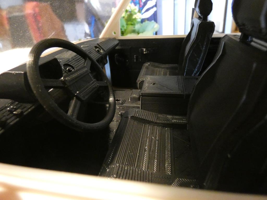 Range Rover Classic JSscale  - Interieur 3d par Nicolas -  Guide de montage 307