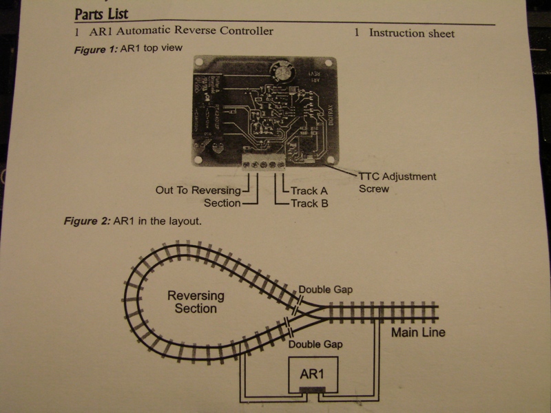 Boucle de retournement Digitrax AR1 13