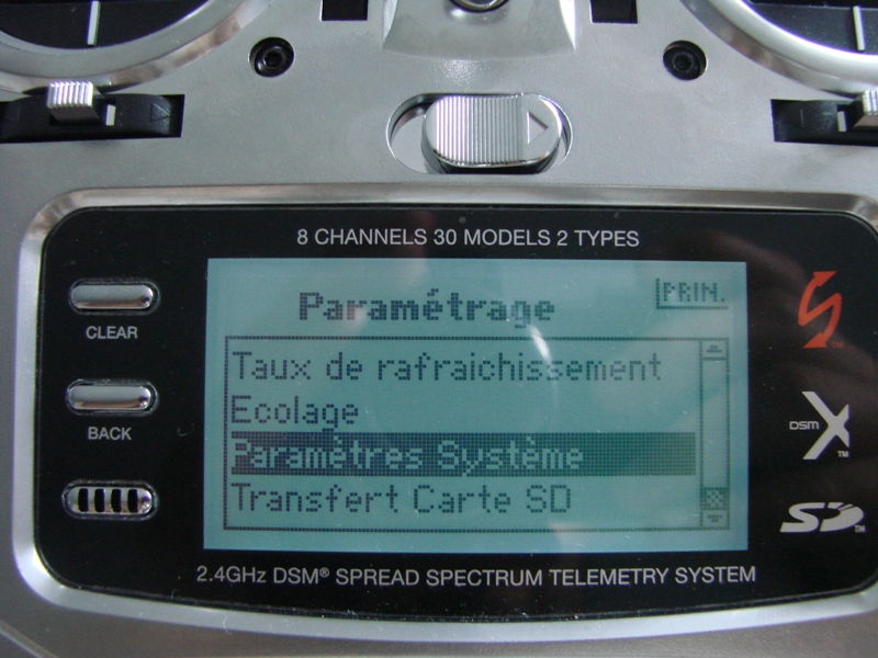 [Tuto] Radio Spectrum DX8 - Quelques astuces et reglages de base.  10