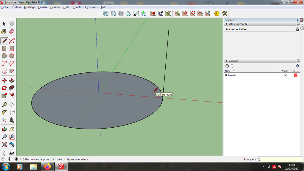 [Tuto] Modelisation 3D - Tuto 5 sur Sketchup - Exercice pratique = fabrication d'une jante 007