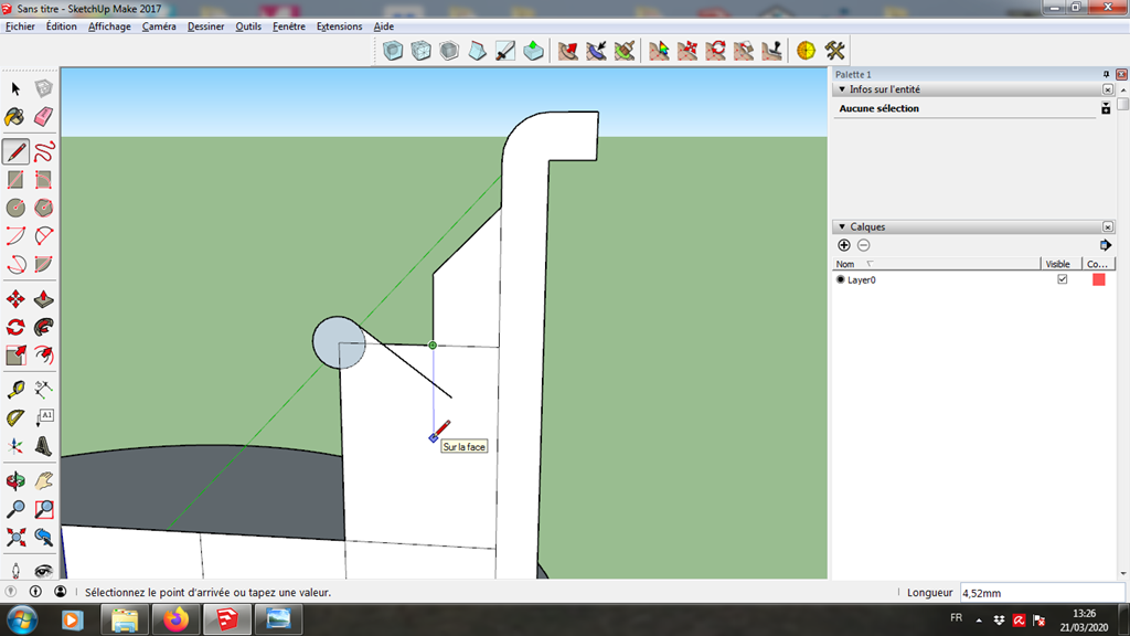 [Tuto] Modelisation 3D - Tuto 5 sur Sketchup - Exercice pratique = fabrication d'une jante 035