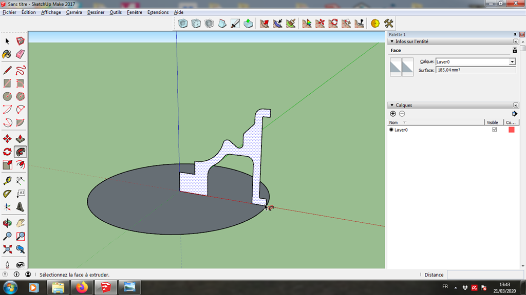 [Tuto] Modelisation 3D - Tuto 5 sur Sketchup - Exercice pratique = fabrication d'une jante 052