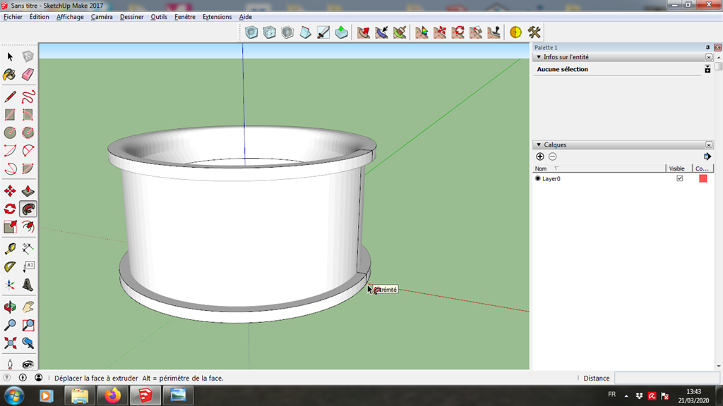 [Tuto] Modelisation 3D - Tuto 5 sur Sketchup - Exercice pratique = fabrication d'une jante 053