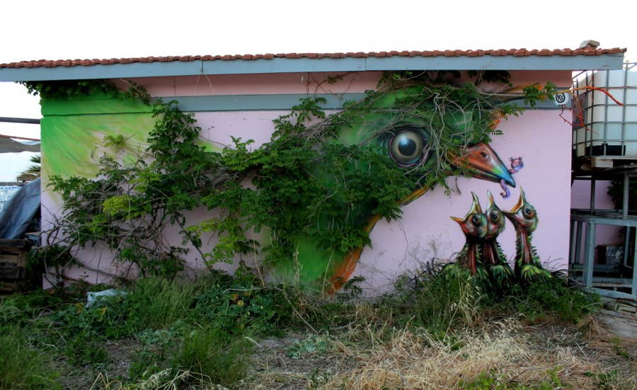Arte callejero Street-art-2013-birds-nest