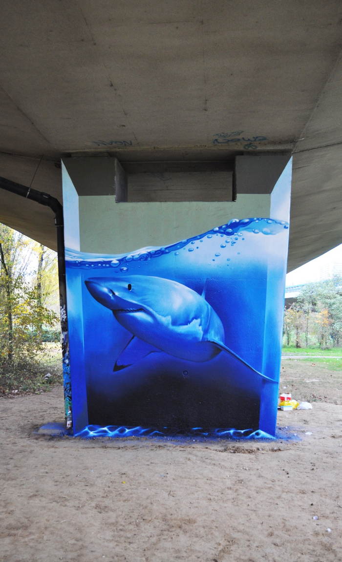 Arte callejero Street-art-2013-fish-tank