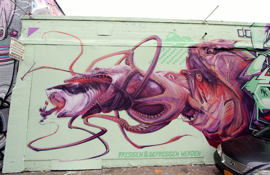Arte callejero Street-art-2013-food-chain