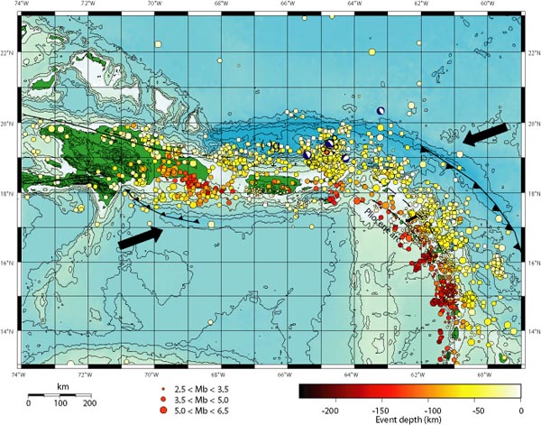 The Puerto Rico Trench Tsunami Threat Location_600