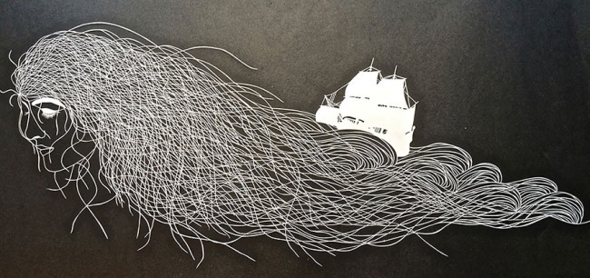  Amazing Paper Art by Maude White --  some people are so talented ! 11c2501954330577eb95f000ede4fc24-650x306