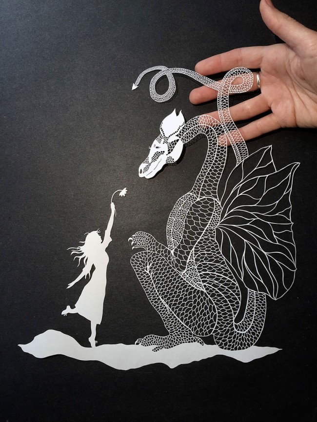  Amazing Paper Art by Maude White --  some people are so talented ! 59e475a83558f9c69355c5e6f6977620-650x866