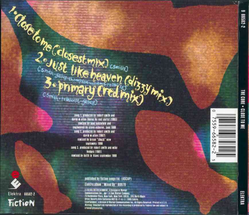 1991 - Mixed Up Cd5_closetome_us_9665822_back