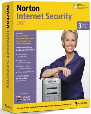 Norton Internet Security 2007 8g54dvt