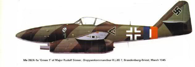 Messerschmitt Me262 A1-a, Tamiya 1/48 43e37uq