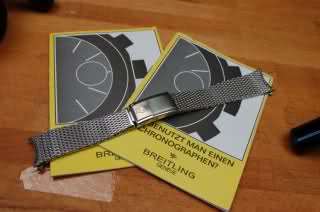 Breitling - Authentification Bracelet à mesh Breitling pour Navitimer Vintage. 2jdqucn