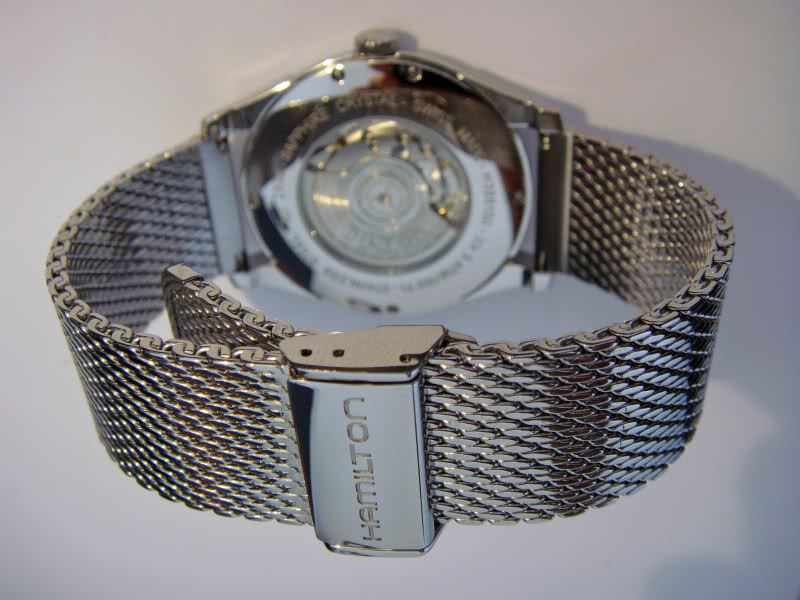 hamilton - photos de la Hamilton Jazzmaster Slim bracelet milanais Zk2zq0